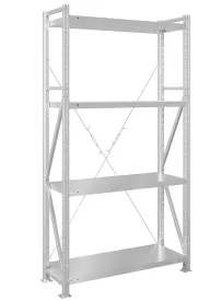 Стеллаж MS U 2000x1000x400 (4 полки)