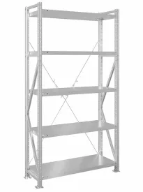 Стеллаж MS U 2000x1000x400 (5 полок)