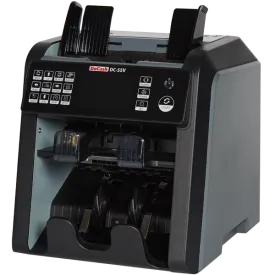 Мультивалютный счетчик банкнот DoCash DC-55V 2-х карманный