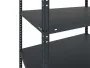 Стеллаж MS STANDART 2000x1000x300 (5 полок) Black