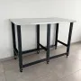 Верстак Standart с оцинкованной столешницей и траверсами для хранения колёс