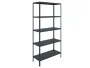 Стеллаж MS STANDART 2000x1000x400 (5 полок) Black