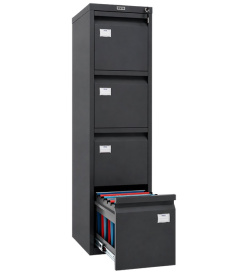 Картотечный шкаф Практик A 44 антрацит