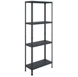 Стеллаж MS STANDART 2000x700x600 (4 полки) black