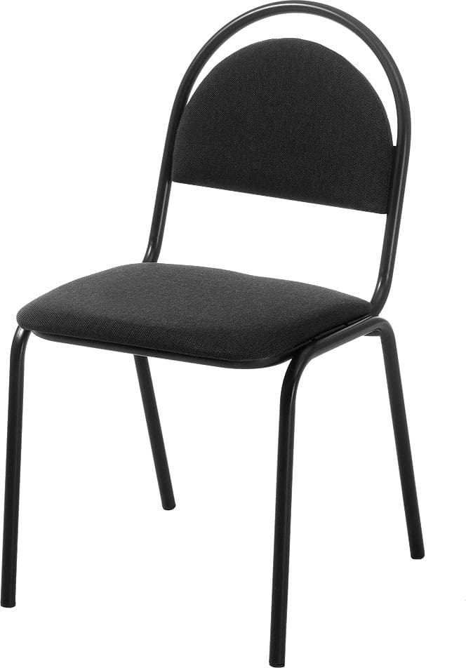 Стандарт стул (Ткань, Мебельная, ТК-1 (черный), BL) Стандарт стул (Ткань, Мебельная, ТК-1 (черный), BL)