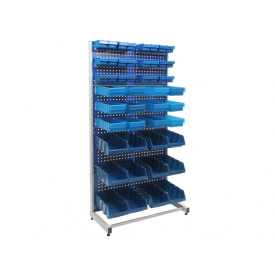 Инструментальный стенд с пластиковыми ящиками