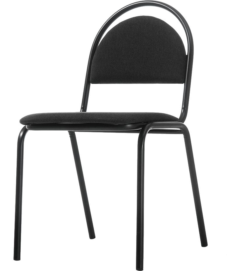 Стандарт стул (Ткань, Мебельная, ТК-1 (черный), BL) Стандарт стул (Ткань, Мебельная, ТК-1 (черный), BL)