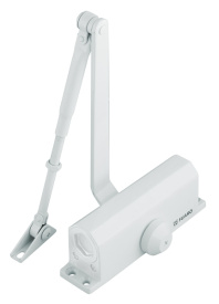 Доводчик Fuaro (Фуаро) дверной DC20-2 (DC-202) WH до 45 кг (белый)