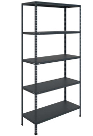Стеллаж MS STANDART 2000x1000x600 (5 полок) Black