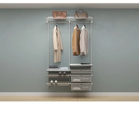 Гардеробная система ПРАКТИК Home Прихожая Medium 4 белая