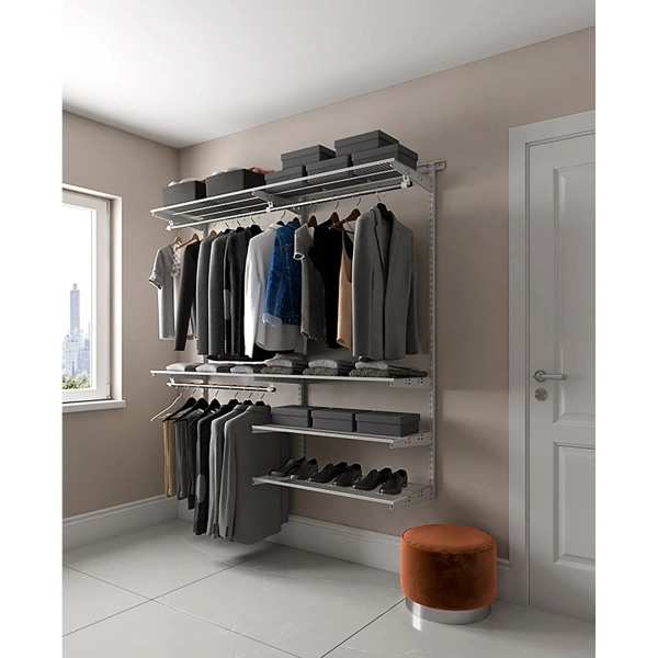 Гардеробная система ПРАКТИК Home Optima G180 графит
