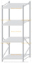 Стеллаж MS Pro Z 2500x900x1000 (4 яруса)