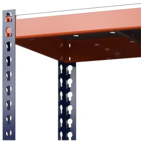 Стеллаж металлический Профи-Т 3000х1845х1005 (5 перфорированных оцинкованных мет. полок)