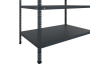 Стеллаж MS STANDART 2000x700x600 (5 полок) black