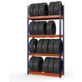 Стеллаж металлический Профи-Т для шин 2500х1240х500 (4 уровня)