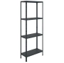 Стеллаж MS STANDART 2000x700x400 (4 полки) black