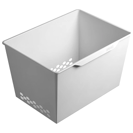 Корзина пластиковая ПРАКТИК Home GBP 60х30 белая
