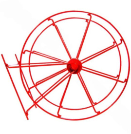 Корзина для рукава пожарного круглая (Красный)