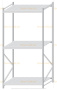 Стеллаж MS Pro Z 2500x1200x1000 (3 яруса)