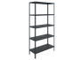 Стеллаж MS STANDART 2000x1000x400 (5 полок) Black