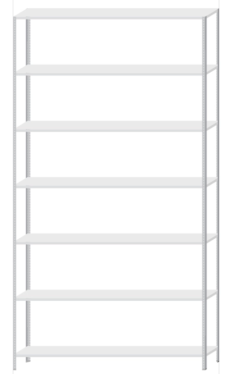 Стеллаж MS Strong 3100x1500x500 (7 полок)