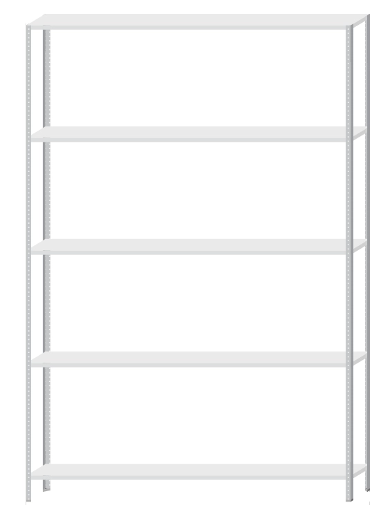 Стеллаж MS Strong 2200x1500x400 (5 полок)