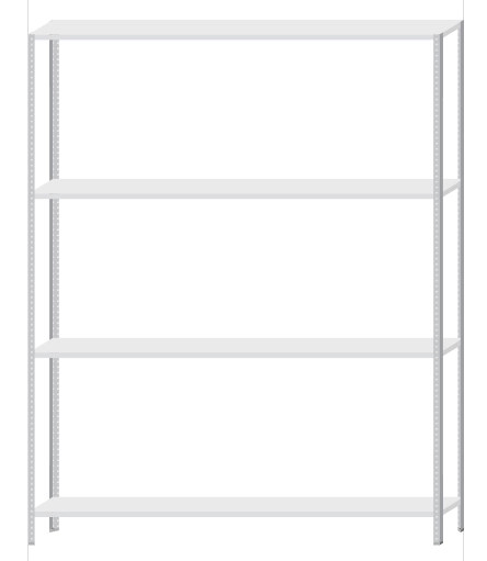Стеллаж MS Strong 1600x1500x400 (4 полки)