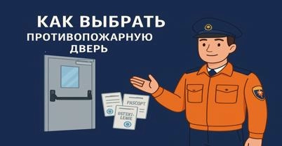 Как выбрать противопожарную дверь?