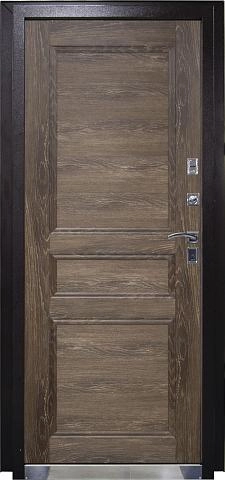 Дверь ВИНТЕР 100-2050/880/ R Дуб шале морёный
