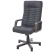 Кресло Атлант (Кожа, SC, Black, ТГ, WD, WD, Орех (1031), ролик ст.)