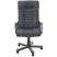 Кресло Атлант (Кожа, SC, Black, ТГ, WD, WD, Орех (1031), ролик ст.)